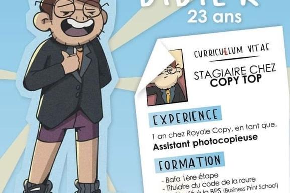 Peut-on rire de tout...même du confinement ? C’est le défi que s’est lancé Antoine Sentenac avec sa BD “Didier et Fabrice”