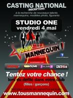 Participez au grand casting national "Tous Mannequin"