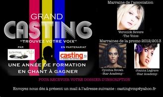 Formation vocale à gagner avec Vocal Music & Performing et Casting.fr !