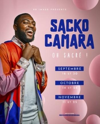 Coup de coeur de la redac’ : L’humoriste Sacko Camara est de retour avec "Oh sacré", un one man show solaire et décalé mis en scène par Rédouane Bougheraba