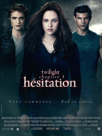 Twilight:Hésitation Aujourd'hui au cinema