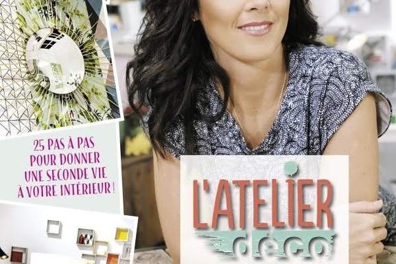 Les techniques d'Aurélie Hémar pour renouveler notre chez soi à moindre coût réunis dans L'Atélier déco