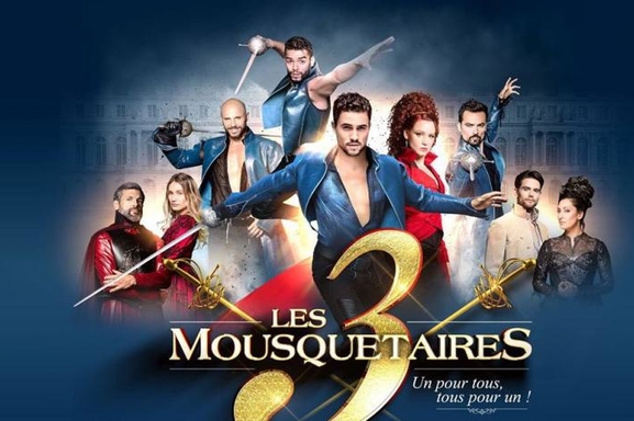 Demandez vos places pour la superbe comédie musicale Les 3 mousquetaires!