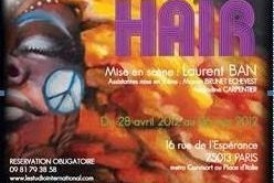 La célèbre comédie musicale HAIR au Studio International !