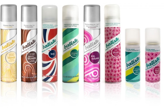 Shampooing sec BATISTE, le secret des célébrités!