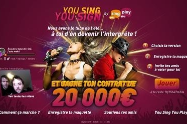 Participez au casting YouSingYouSign!