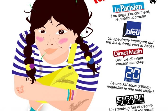 Emmy fait son one kid show, un spectacle mutlivitaminé pour les enfants comme les parents