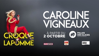 "Croque la pomme" le nouveau one show de Caroline Vigneaux à voir absolument!