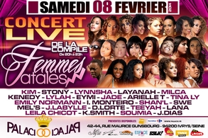 La compile des "Femmes Fatales" en concert exclusif au Palacio !