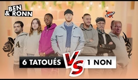 CHERCHEZ L'INTRUS - 6 TATOUÉS VS 1 NON TATOUÉ