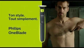 Philips One Blade (FunkyStache & Barbe OKLM) "ton style tout simplement" Publicité 0:15