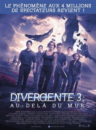 Un an d’attente pour revoir sur nos écrans de cinéma Tris et Quatre dans Divergente 3